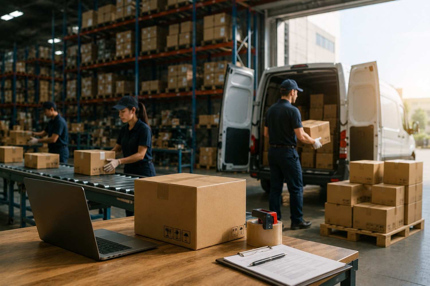 Fulfilment services in Dubai for storage, packing, and shipping