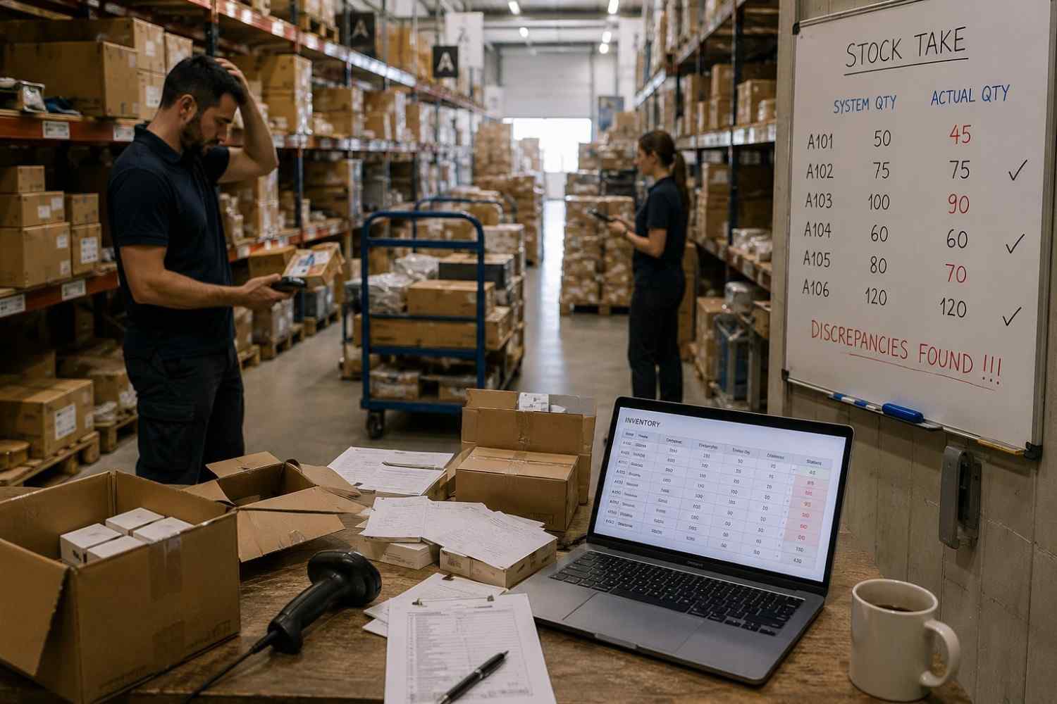 e-fulfilment centre in Dubai warehouse racking